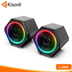 Loa vi tính 2.0 Kisonli L-6060 LED