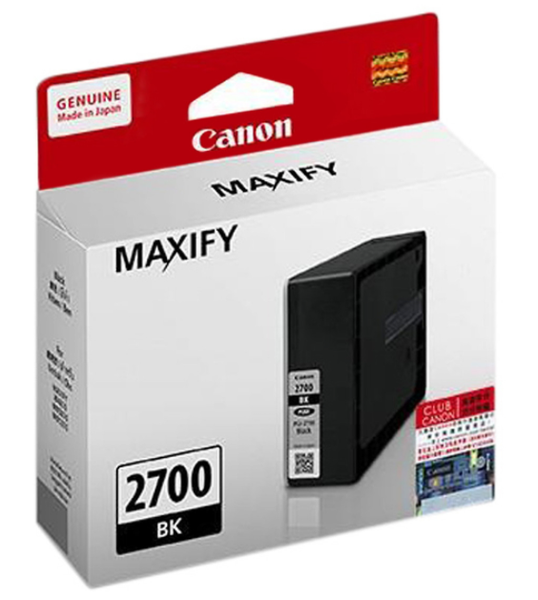 Mực in Canon PGI-2700PBK Cho Máy In Canon MAXIFY iB4070, MB5070, MB5370