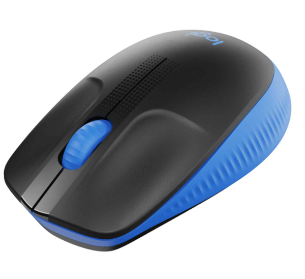 Chuột không dây Logitech M190 (USB/màu xanh)