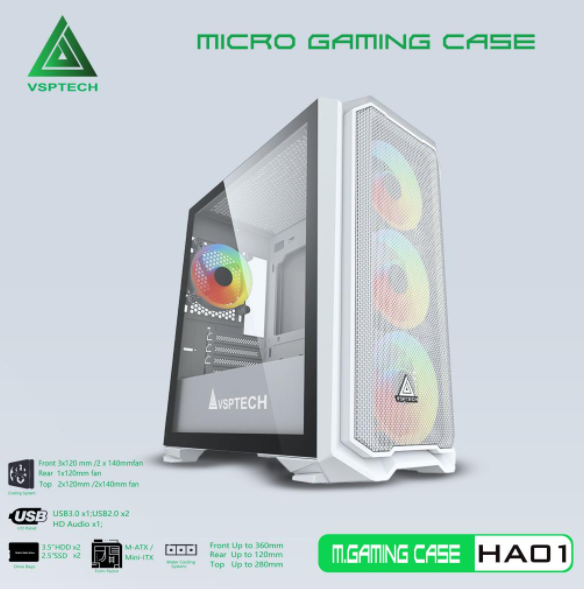 Case VSP HA01 Màu Trắng