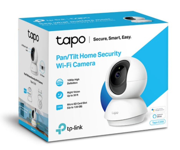 Camera Wi-Fi TP-Link Tapo C200 1080P (2MP) An Ninh Gia Đình Có Thể Điều Chỉnh Hướng