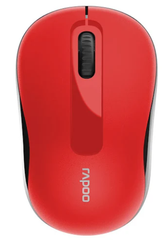 Chuột máy tính không dây Rapoo M10 PLUS (Đỏ Đen)