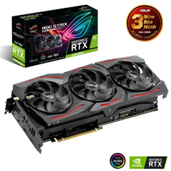 Card màn hình Asus ROG STRIX RTX 2080 Super A8G GAMING 8GB (8GB/GDDR6/256Bit) (ROG-STRIX-RTX2080S-A8G-GAMING)