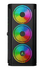 Case VSP FA-404B Màu Đen (Có Sẵn 4 Fan LED RGB/ LED Cover Nguồn)