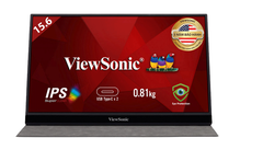 Màn hình di động Viewsonic VG1655 (15.6inch/FHD/IPS/6.5ms/60hz/250nits/MiniHDMI+USBTypeC+Audio/15000hrs)