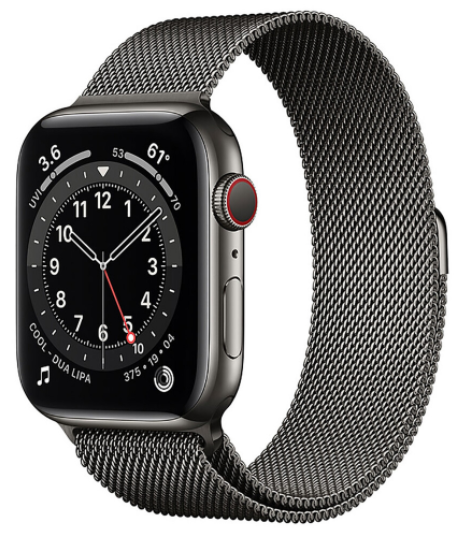 Apple watch Series 6 40MM LTE SPACE GRAY STAINLESS (M06Y3) (ZP)