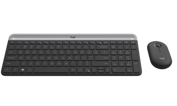 Combo bàn  phím + chuột LOGITECH MK470 SLIM WIRELESS