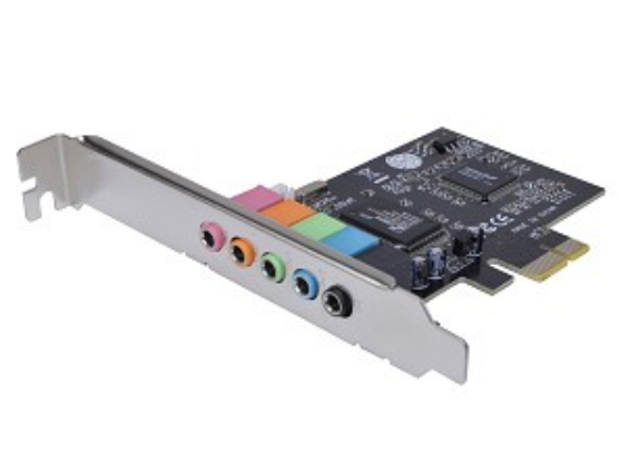 Card PCI Express to Sound 5.1