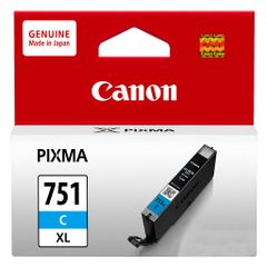 Mực hộp may in phun Canon CLI-751C dùng cho máy IP7270,MX727,MX927,MG6370,IX6770, IX6870X,MG5470,MG5570,MG5670, MG5670,MG7170,MG7570