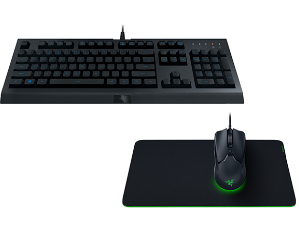 Bộ Bàn phím Razer Level Up Bundle (Cynosa Lite + Viper Mini + Gigantus V2 Medium) (RZ85-02741200-B3M1)