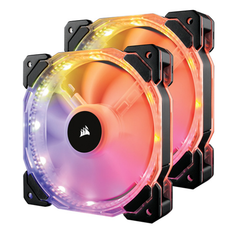 Tản nhiệt CPU Corsair - FAN HD 140 RGB LED - Hộp 2 FAN - with controller - CO-9050069-WW