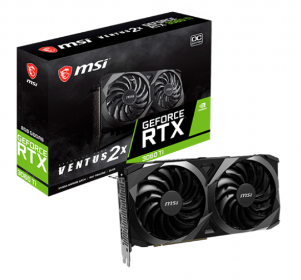 Card màn hình MSI GeForce RTX 3060 Ti VENTUS 2X OC