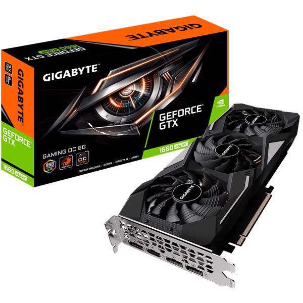 Card màn hình GIGABYTE GeForce GTX 1660 SUPER GAMING OC 6G (GV-N166SGAMING OC-6GD)