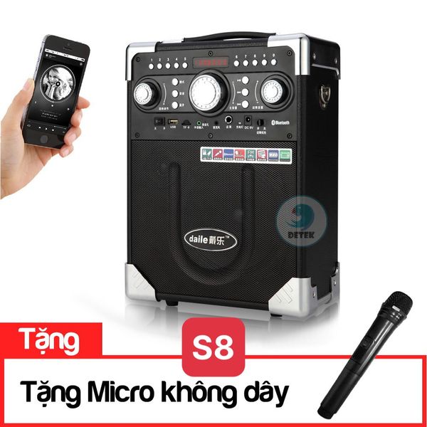 Loa karaoke mini Daile S8