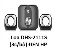 Loa vi tính HP DHS-2111s, bLoa vi tính HP DHS-2111s, bộ ba loa để bàn mini siêu trầm, âm thanh 4D