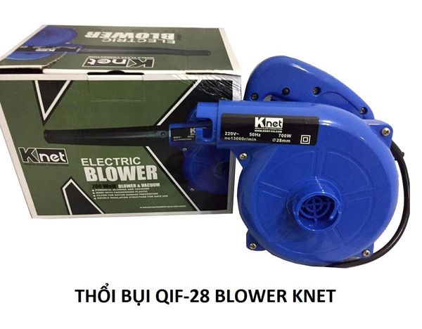 Máy thổi bụi Knet QIF-28 Xanh công suất 600w (có hút phụ) - Chính hãng