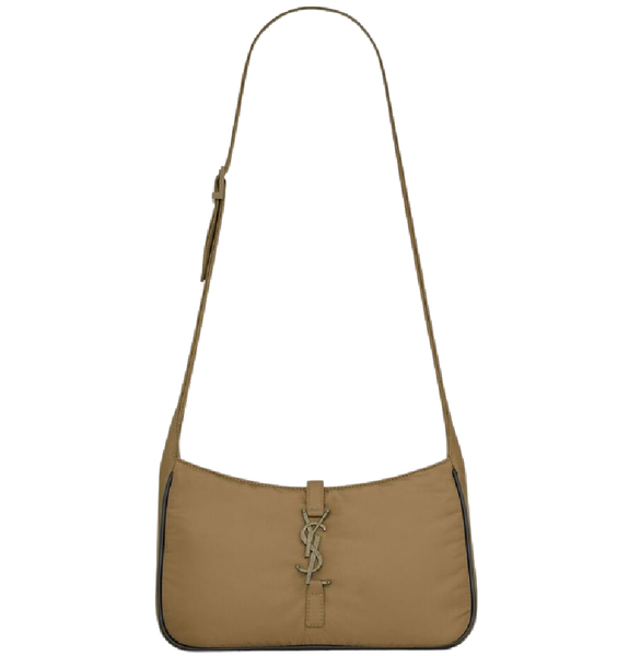  Túi Nam Saint Laurent Le 5 À 7 Crossbody Bag In Econyl Regenerated Nylon 'Brown' 