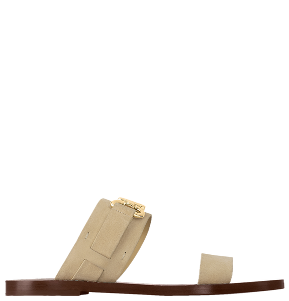  Dép Nữ Louis Vuitton Rodeo Flat Mules 'Sable' 