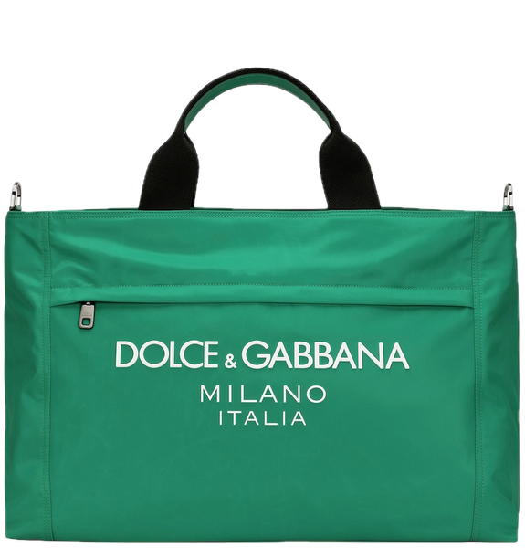  Túi Nam Dolce & Gabbana Nylon Holdall 'Green' 