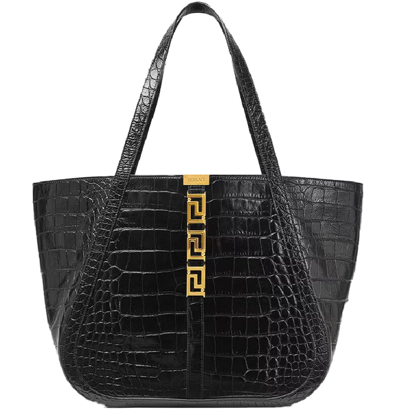  Túi Nữ Versace Greca Goddess Tote Bag 'Black' 