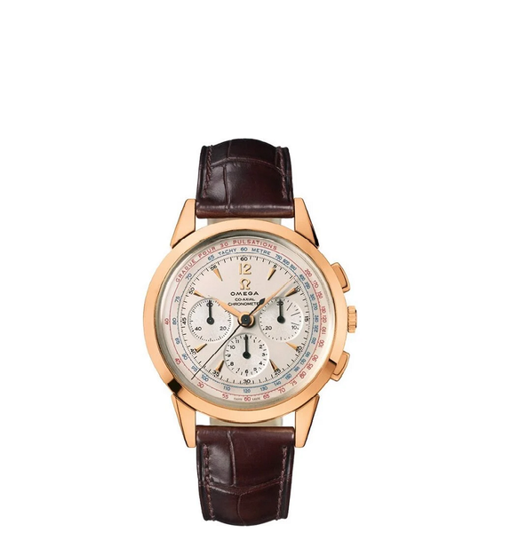  Đồng Hồ Nam Omega Museum Chronograph Chronometer 'Brown' 