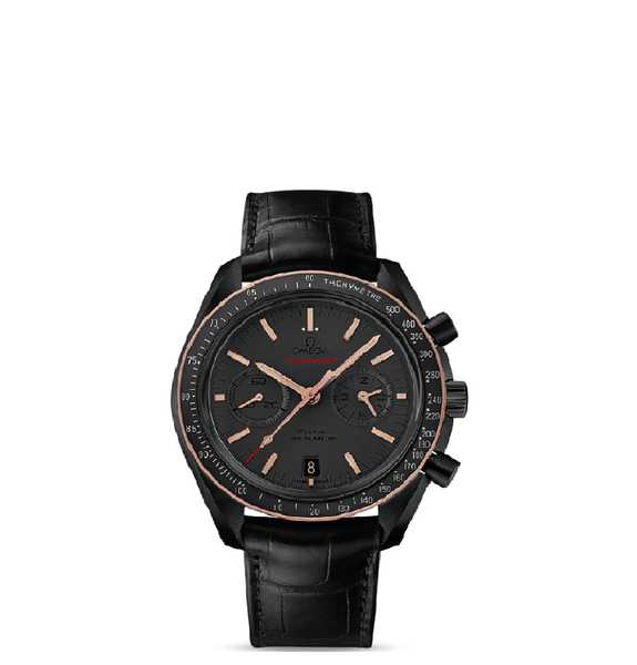  Đồng Hồ Nam Omega Speedmaster Moonwatch Chronograph Automatic 'Black' 