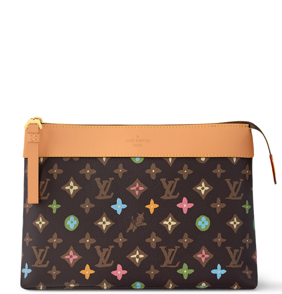  Túi Louis Vuitton Pochette Voyage Souple Pouch 'Chocolate Brown' 