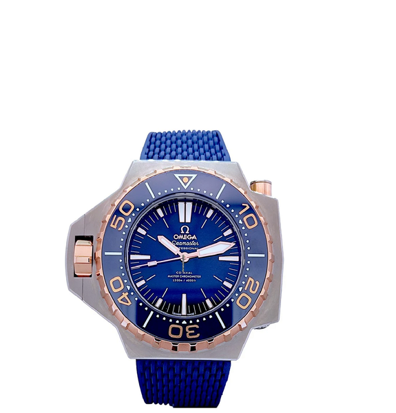  Đồng Hồ Nam Omega Seamaster Automatic Lacquered Dial 'Blue' 