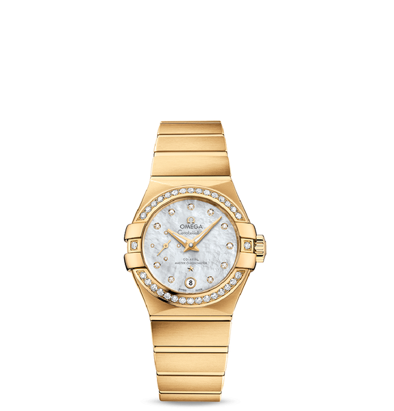  Đồng Hồ Nữ Omega Constellation Automatic 'Yellow Gold' 