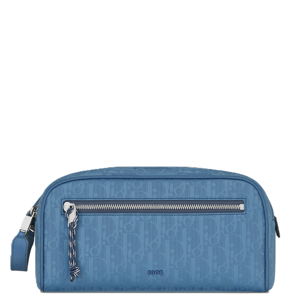  Túi Nam Christian Dior Toiletry Bag 'Blue Dior' 