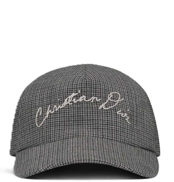  Mũ Christian Dior Baseball Handwritten Signature 'Grey' 