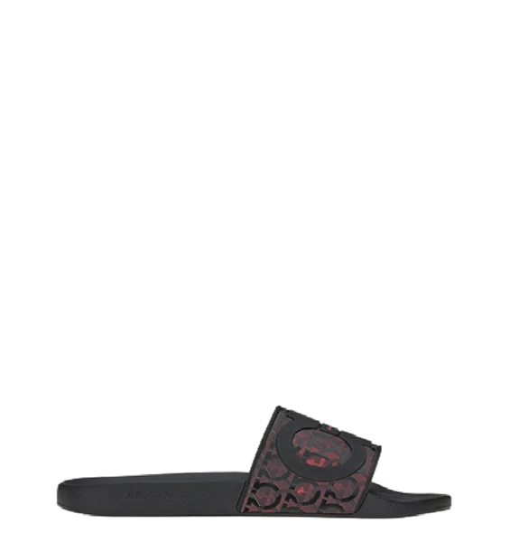  Dép Salvatore Ferragamo Nam Gancini Slide Ferragamo Red 