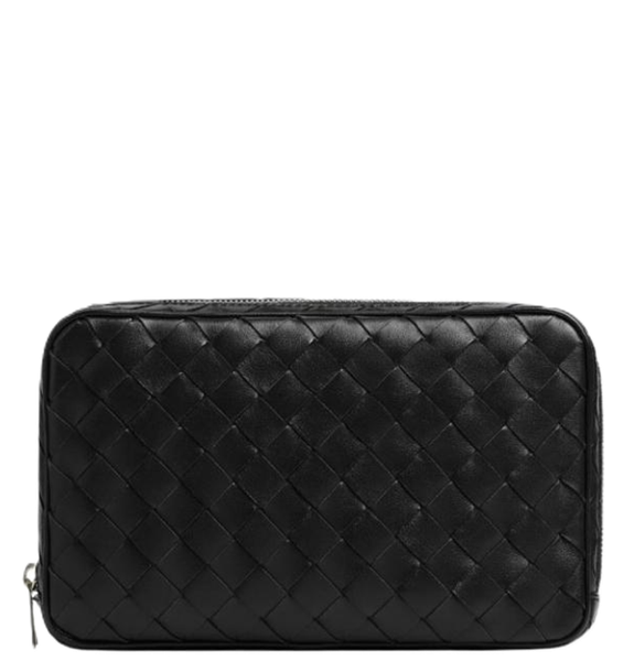  Túi Nữ Bottega Veneta Intrecciato Medium Organizer 'Black' 