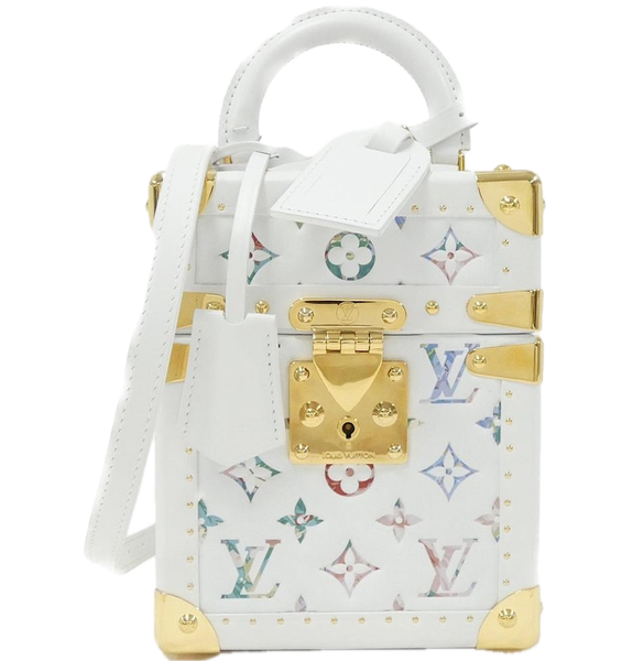  Túi Nữ Louis Vuitton Camera Box 'White' 