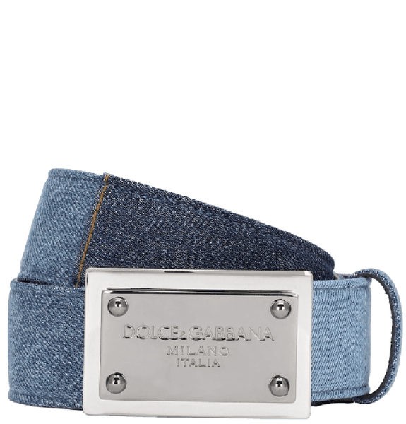  Thắt Lưng Nam Dolce & Gabbana Denim Belt 'Blue' 