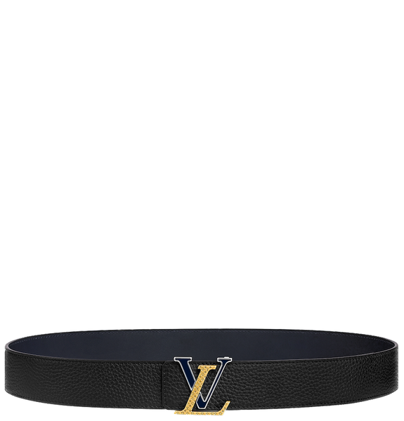  Thắt Lưng Nam Louis Vuitton LV Jewel 40MM Reversible Belt 'Black Navy' 