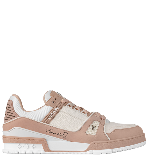  Giày Nam Louis Vuitton LV Trainers 'Rose' 