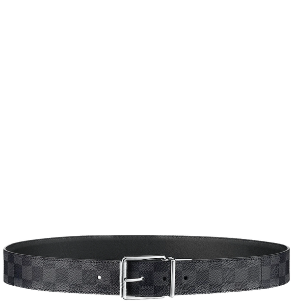  Thắt Lưng Nam Louis Vuitton Belt Reversible Damier Graphite 'Black Gray' 