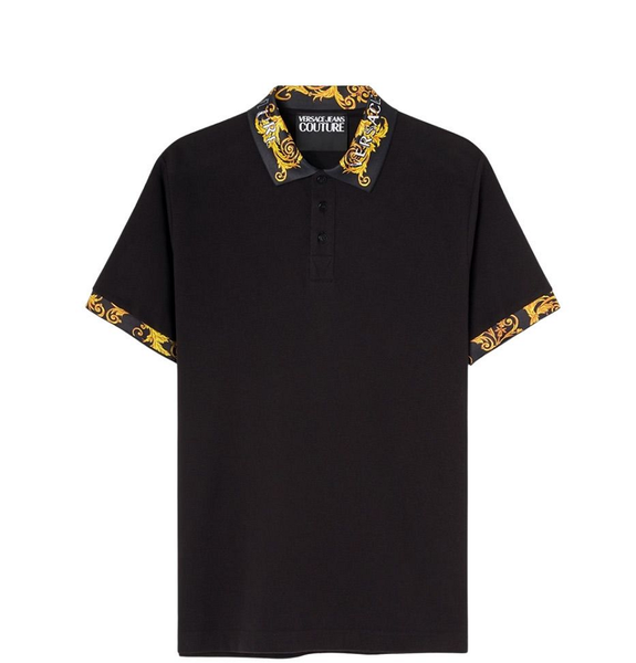  Áo Nam Versace Logo Printed Tee 'Black' 