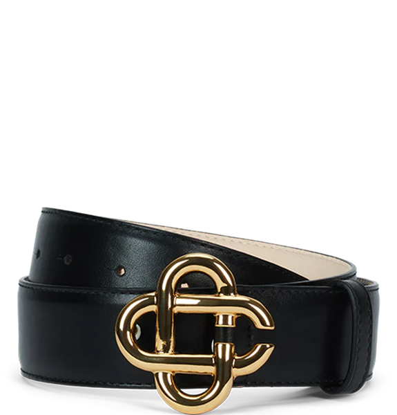  Thắt Lưng Nữ Casablanca CC Logo Buckle 'Black' 