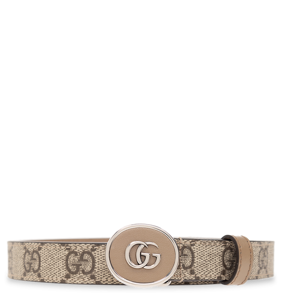  Thắt Lưng Nữ Gucci Petite GG Thin Belt 'Beige Ebony' 