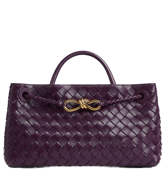  Túi Nữ Bottega Veneta Small East West Andiamo 'Dark Mystic' 