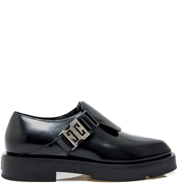  Giày Nam Givenchy Squared Derbies 4G Buckle 'Black' 