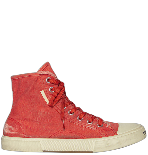  Giày Nữ Balenciaga Paris High Top Trainers 'Red' 