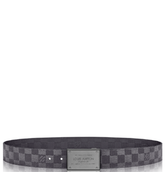  Thắt Lưng Nam Louis Vuitton Belt Neo Inventeur Reversible Damier 'Black Grey' 