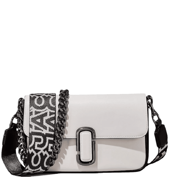  Túi Nữ Marc Jacobs Bi-color J Marc Shoulder Bag 'White' 