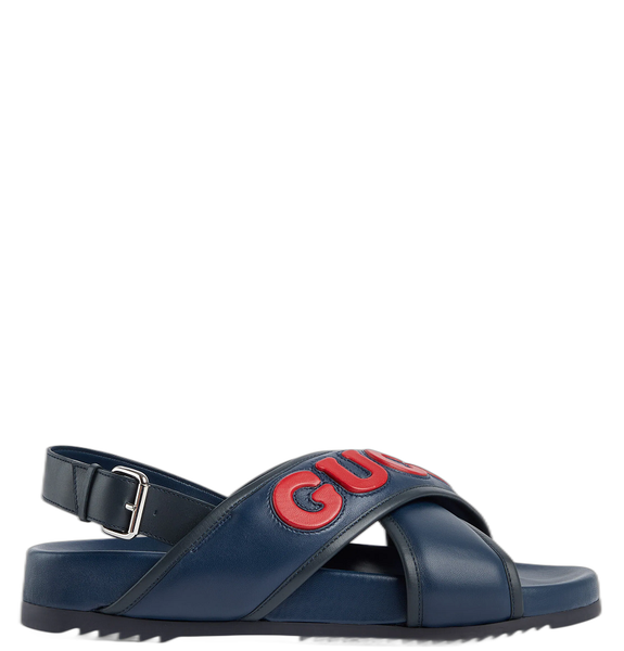  Dép Nam Gucci Basic Sandal 'Navy' 