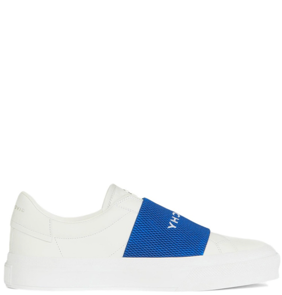  Giày Nam Givenchy Webbing 'Leather Electric Blue' 