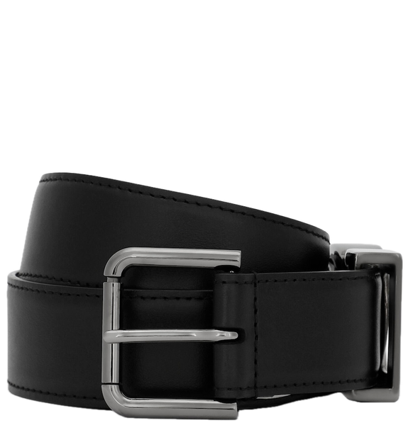  Thắt Lưng Nam Dolce & Gabbana Calfskin Belt 'Black' 