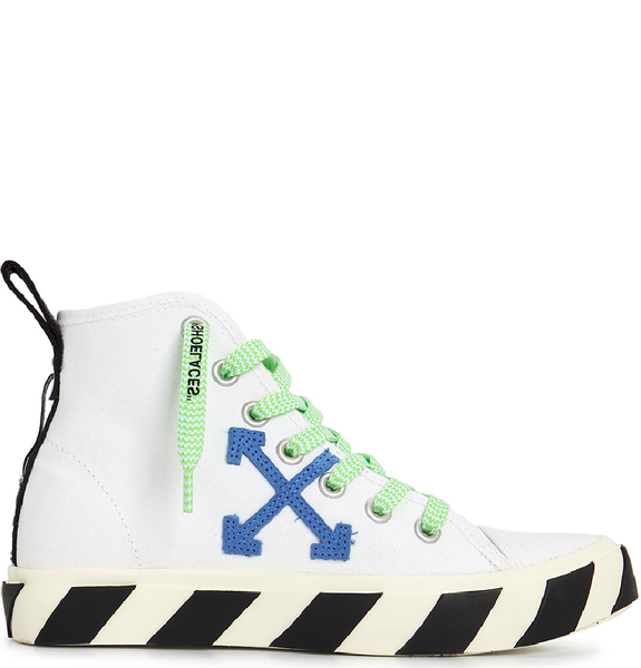  Giày Nam Off-White Bulk Mid Top Sneakers 'White' 